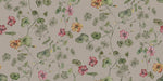 My Feldt Trädgårdskrasse borastapeter mural bloemen meisjeskamer en babykamer 9577w beige