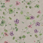 My Feldt Violetta borastapeter bloemen mural voor meisjeskamer en babykamer 9578W 