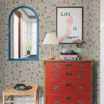 My Feldt Violetta borastapeter bloemen mural voor meisjeskamer en babykamer 9578W 