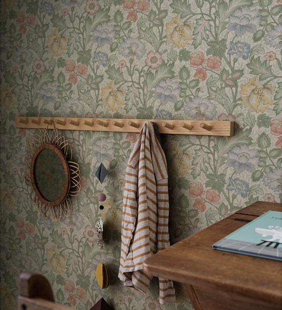 Jane van borastapeter bloemen behang mural voor meisjeskamer kleurrijk 9676W