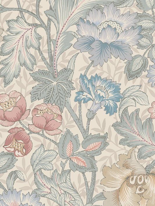 Jane borastapeter bloemen behang mural kinderkamer meisjeskamer babykamer kleuren 9677W