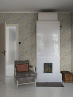 Jane borastapeter bloemen behang mural kinderkamer meisjeskamer babykamer kleuren 9677W