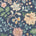 Borastapeter bloemen behang voor de kinderkamer donkerblauw Alicia 2008