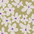 Annet Weelink bloemenbehang voor de meisjeskamer bold flowers groen