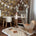 Petal Pop Annet weelink bloemen behang voor meisjeskamer kobalt blauw oker