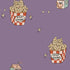 Popcorn behang voor de kinderkamer paars annet weelink