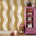 Annet Weelink Sway Stripe waves behang voor de kinderkamer okergeel  jongenskamer meisjeskamer neutrale kinderkamer