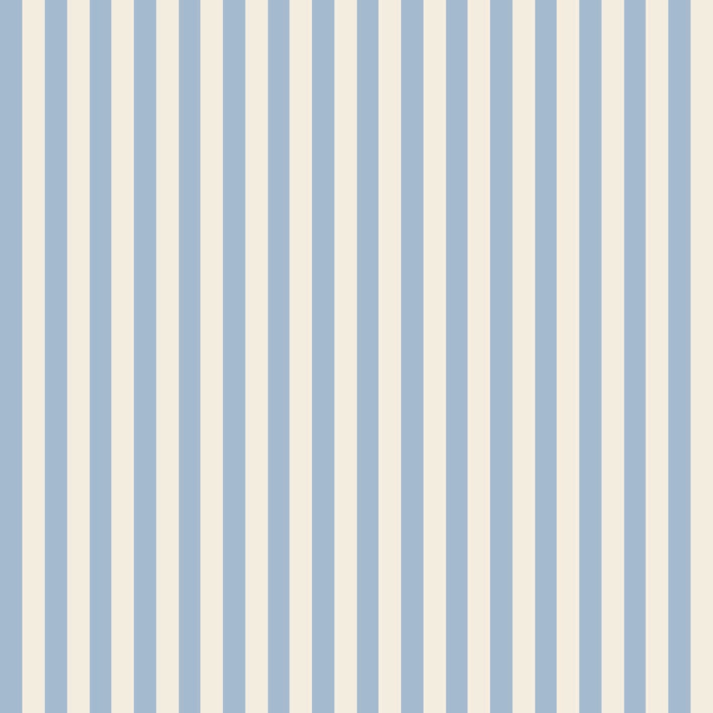 Papr Walls strepen behang voor de babykamer kinderkamer lichtblauw smalle streep
