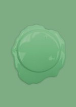 Bibelotte Verf voor de kinderkamer kikker groen