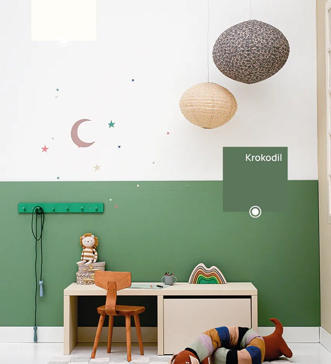 bibelotte verf voor de kinderkamer room wit