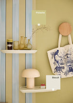 Bibelotte Wallpaper Striped Nola - Pistachio