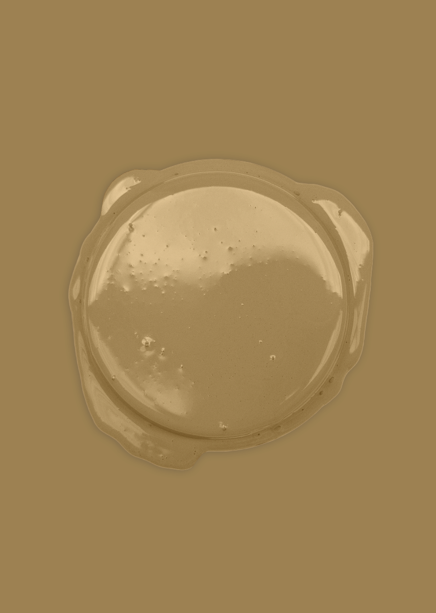 Bibelotte verf voor de kinderkamer toffee okergeel bruin