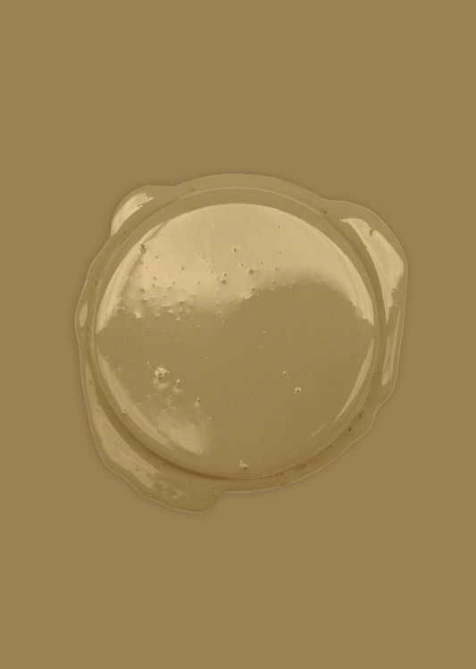 Bibelotte verf voor de kinderkamer toffee okergeel bruin