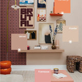 Bibelotte Wallpaper Porto - Purple