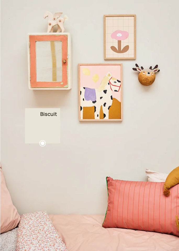 Bibelotte verf voor de kinderkamer beige biscuit