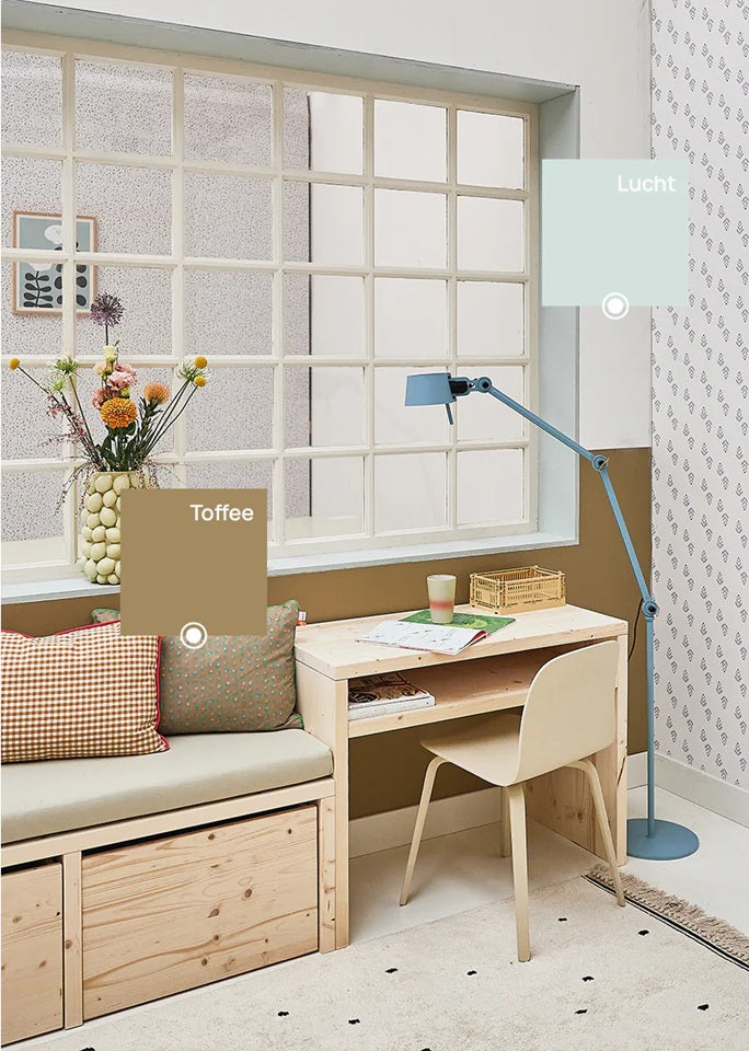 Bibelotte verf voor de kinderkamer lichtblauw lucht