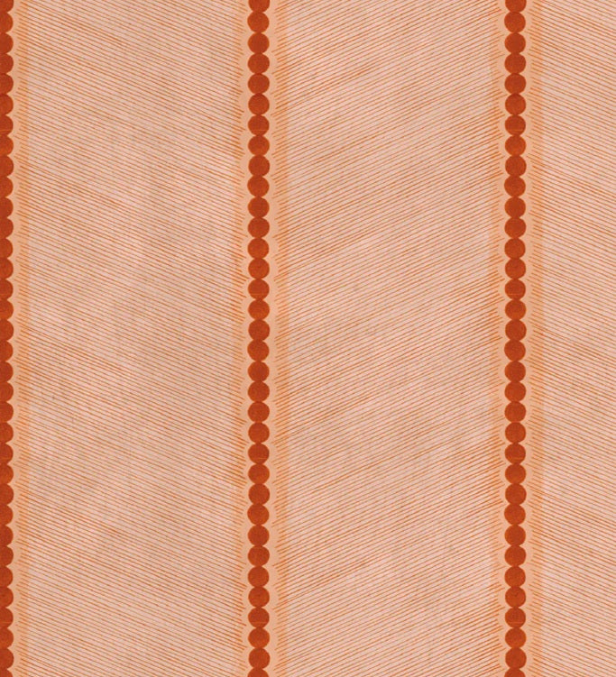 Bibelotte behang voor de kinderkamer Chevron strepen sienna rood bruin