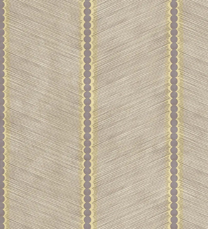 Bibelotte behang voor de kinderkamer Chevron strepen taupe