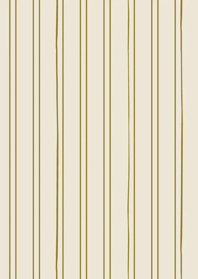 Bibelotte behang gestreept olijf jongenskamer babykamer neutrale kinderkamer