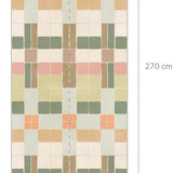 Bibelotte Patchwork behang voor de kinderkamer retro
