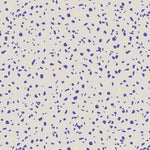 Bibelotte behang voor de kinderkamer terrazzo kobalt blauw