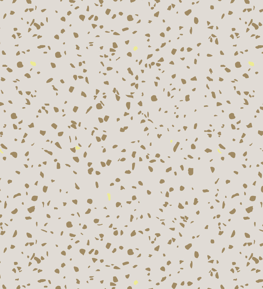 Bibelotte behang voor de kinderkamer terrazzo olijf