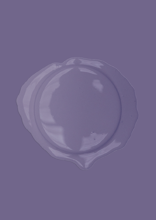 Aubergine paarse verf voor de kinderkamer bibelotte