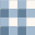 Blokken behang kinderkamer jongenskamer tienerkamer blauw donkerblauw