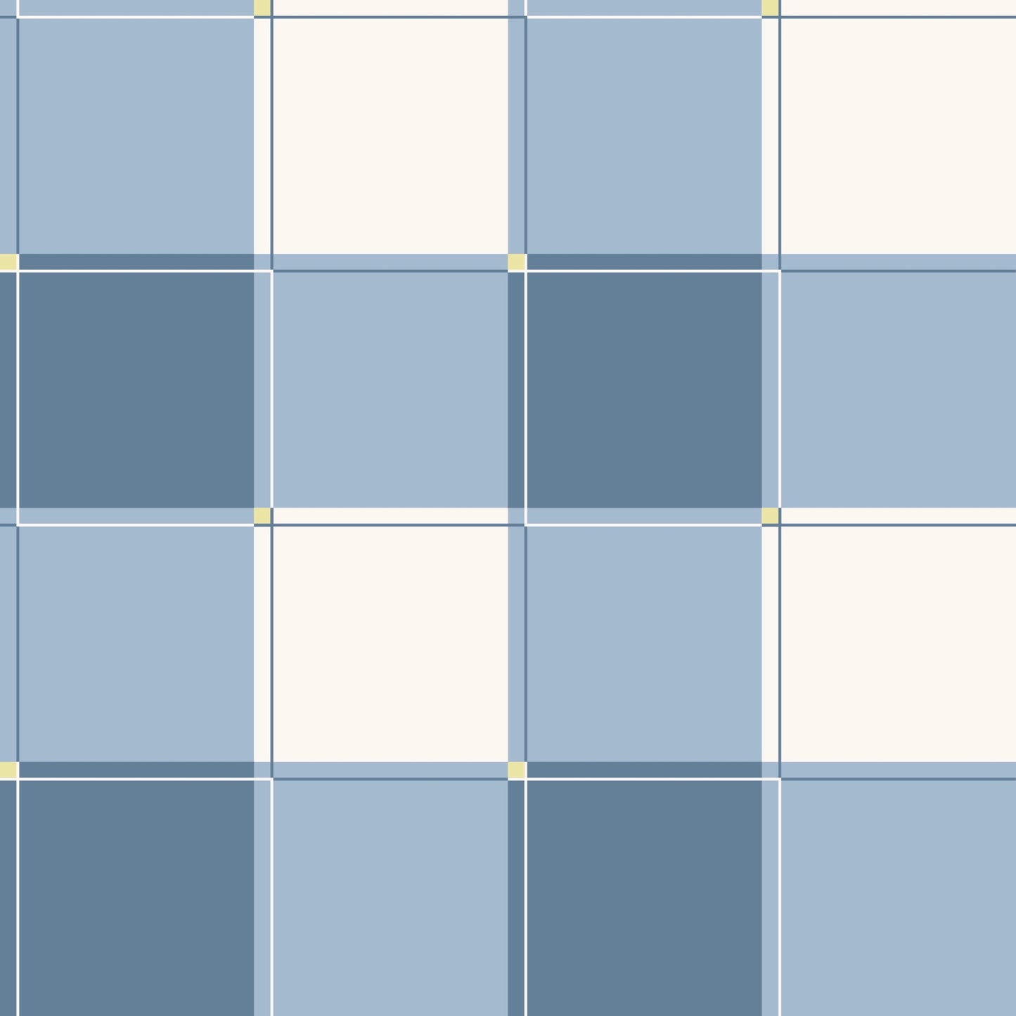Blokken behang kinderkamer jongenskamer tienerkamer blauw donkerblauw