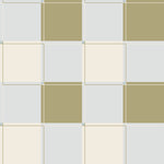 Papr Walls blokken behang jongenskamer tienerkamer lichtblauw mosgroen
