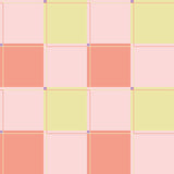 Blokken behang kinderkamer meisjeskamer tienerkamer roze geel