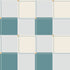 Blokken behang kinderkamer jongenskamer tienerkamer blauw teal