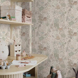 Borastapeter behang voor de kinderkamer Charlie wit 6291