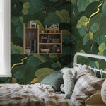 borastapeter a windy day behang kinderkamer groen