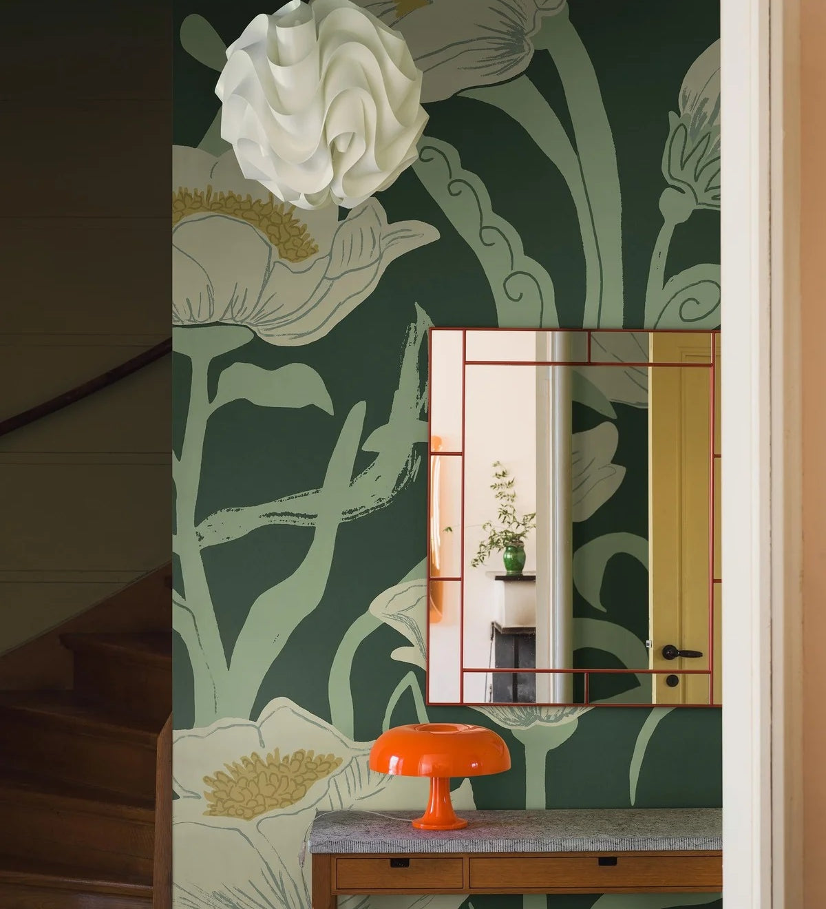 Boråstapeter Behang Mural Astrid Wilson Buttercup - Wit
