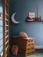 Borastapeter behang pippi blauw 4844