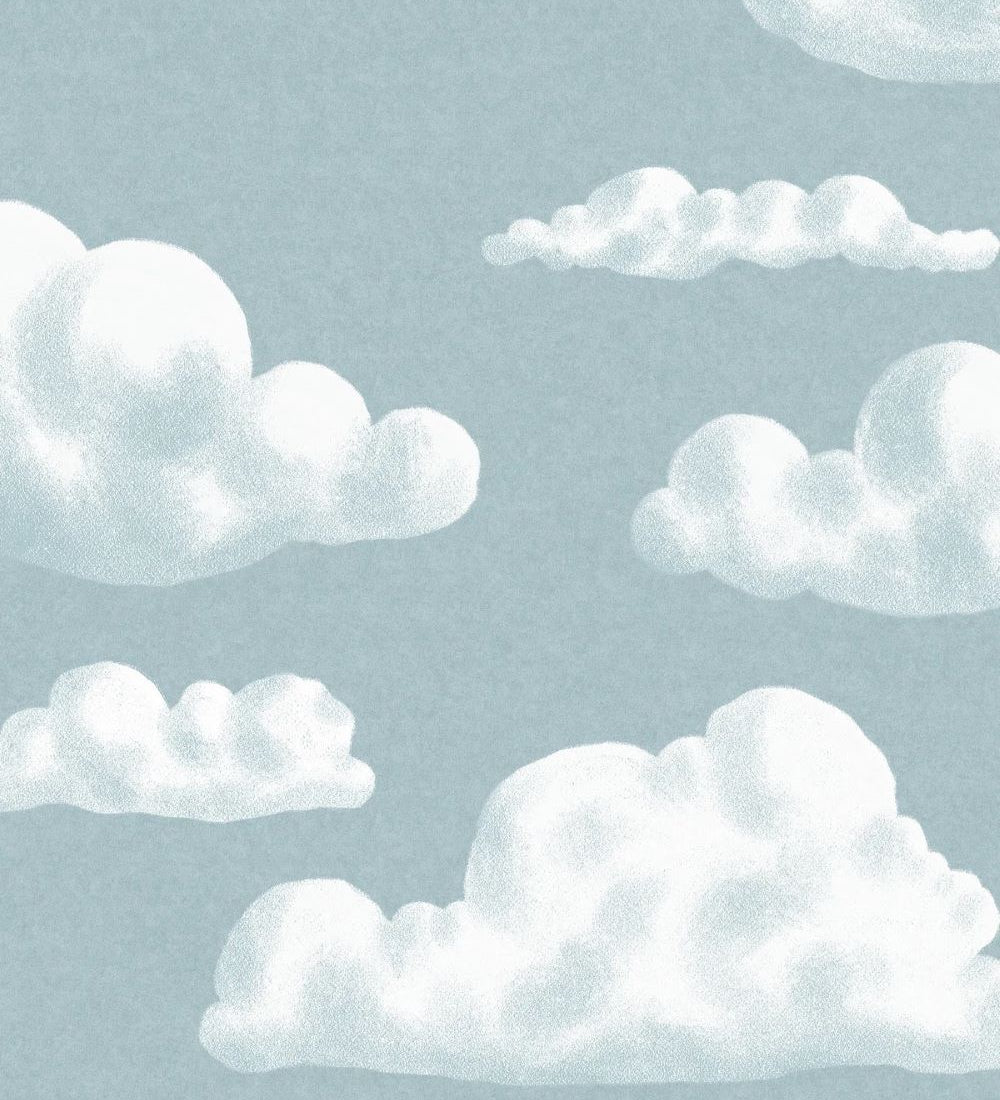 borastapeter in the clouds behang kinderkamer wolken behang