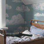 borastapeter in the clouds behang kinderkamer wolken behang