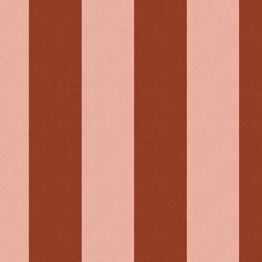 Båstad strepen behang voor de kinderkamer tienerkamer meisjeskamer framboos met lichtroze Borastapeter 9803W