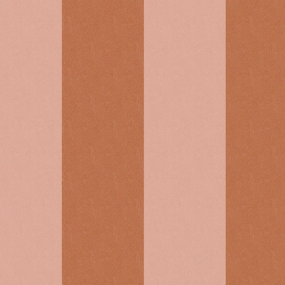 Borastapeter maatwerk strepen behang oranje perzik meisjeskamer tienerkamer 9795W