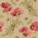 Vallmo behang Borastapeter jubileum bloemen behang voor meisjeskamer en babykamer 8090