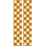 Checkmate geblokt behang voor kinderkamer en tienerkamer bruin beige creative lab amsterdam