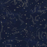 Dekornik Constellations sterren behang dieren behang kinderkamer jongenskamer meisjeskamer donkerblauw