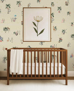 Creative Lab Amsterdam ABC mural behang voor de kinderkamer alfabet offwhite