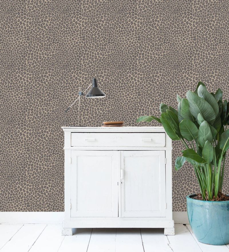 Creative Lab Amsterdam Leopard luipaard behang roze