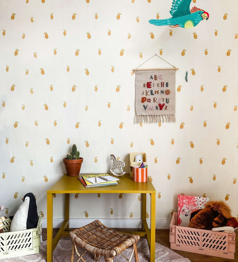 Creative Lab Amsterdam Sweet Lemon behang kinderkamer