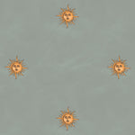 Dekornik Classic Sun Blue zonnen behang jongenskamer meisjeskamer neutrale kinderkamer babykamer blauw