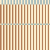 Dekornik gestreept behang nostalgia bruin blauw jongenskamer