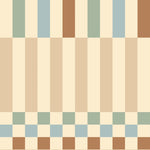 Dekornik Nostalgia gestreept behang voor de kinderkamer jongenskamer neutrale kinderkamer. beige blauw groen bruin
