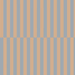 Dekornik gestreept behang upside down blauw beige jongenskamer neutrale kinderkamer.